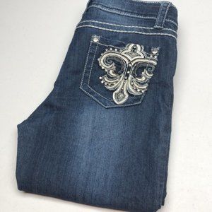 LIKE NEW RECRUIT JEANS DENIM CAPRIS 8/29x22 🦋